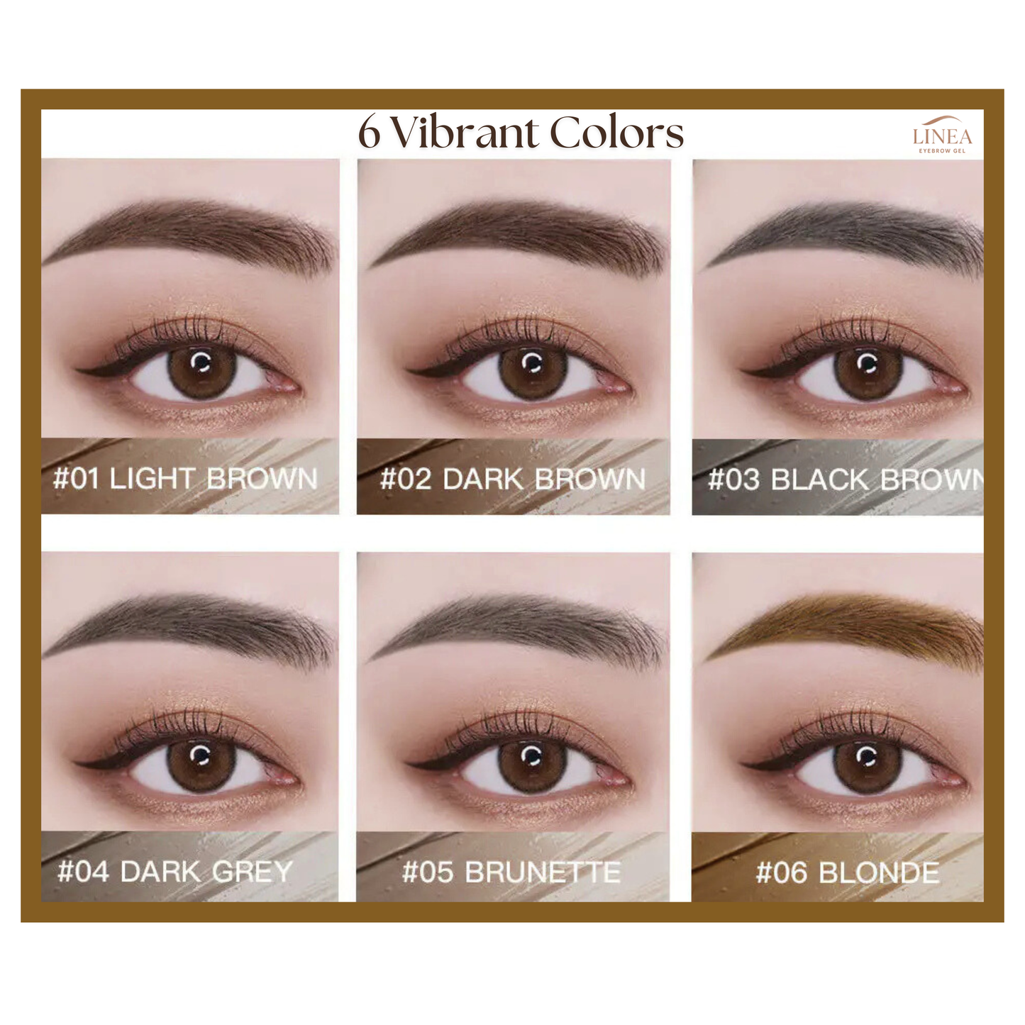 Linea Long-Lasting Eyebrow Gel
